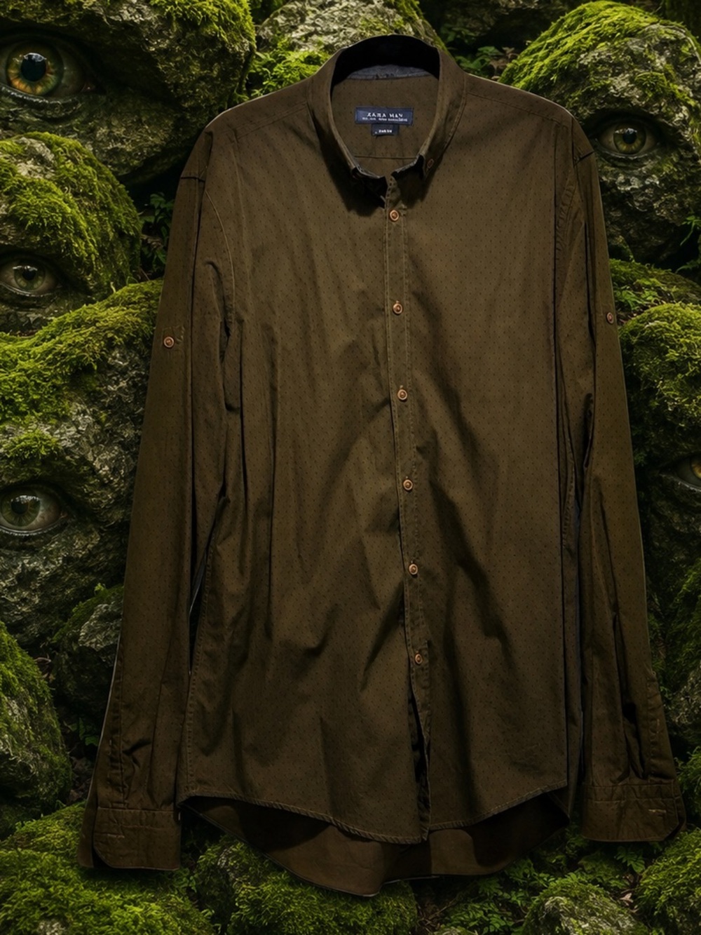 Zara Man cotton dress shirt - only very lightly worn out of a non-smoking home